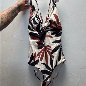 Medium coverage one piece swimsuit